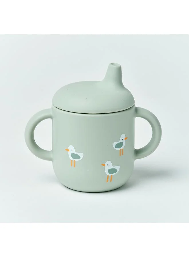 SUNNY LIFE Sippy Cup Sammy the Seagull Green